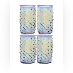 Iridescent highball glass
